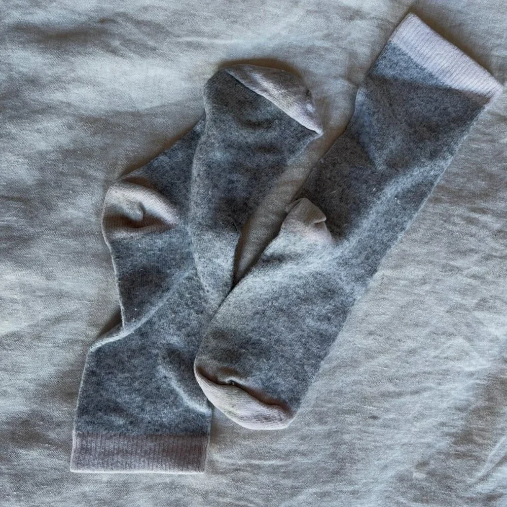 N/A grey socks